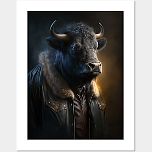 Royal Portrait of a Water Buffalo Posters and Art